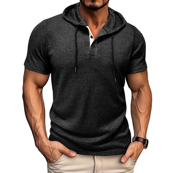Men Short Sleeve Summer T Shirts Mens T-Shirts Graphic Print Fashion Tees Summer Shirts for Men Button down Hawaiian Shirt for Men Cotton
