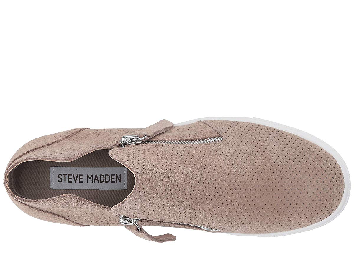 steve madden caliber taupe suede