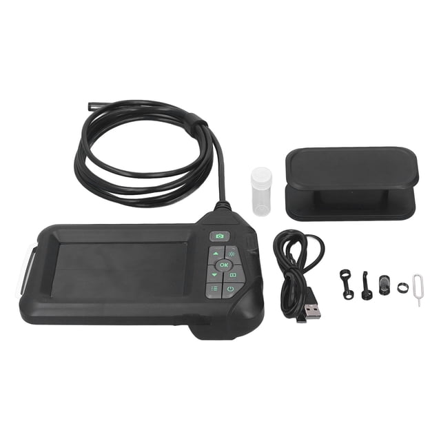 Single Lens Inspection Camera Handheld Waterproof Endoscope Camera Automotive Scope Camera 4.3in HD Screen Industrial Borescope