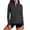Black, variant on Womens UPF 50+ Sun Protection Hoodie Jackets Light Weight Long Sleeve Shirts Hiking Outdoor Full Zip Tops Purple,S