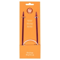 Simplicity Boye 29 in Anodized Aluminum Circular Needles, Size 6 Purple