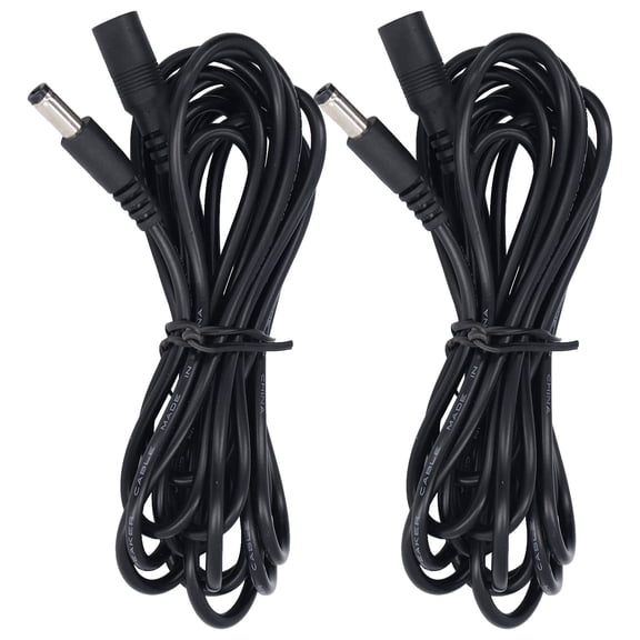 Solar Light Extension Cord, 24AWG 12V 24V Universal Copper Core DC Connection Cable Multifunctional For Monitoring Equipment For Water System