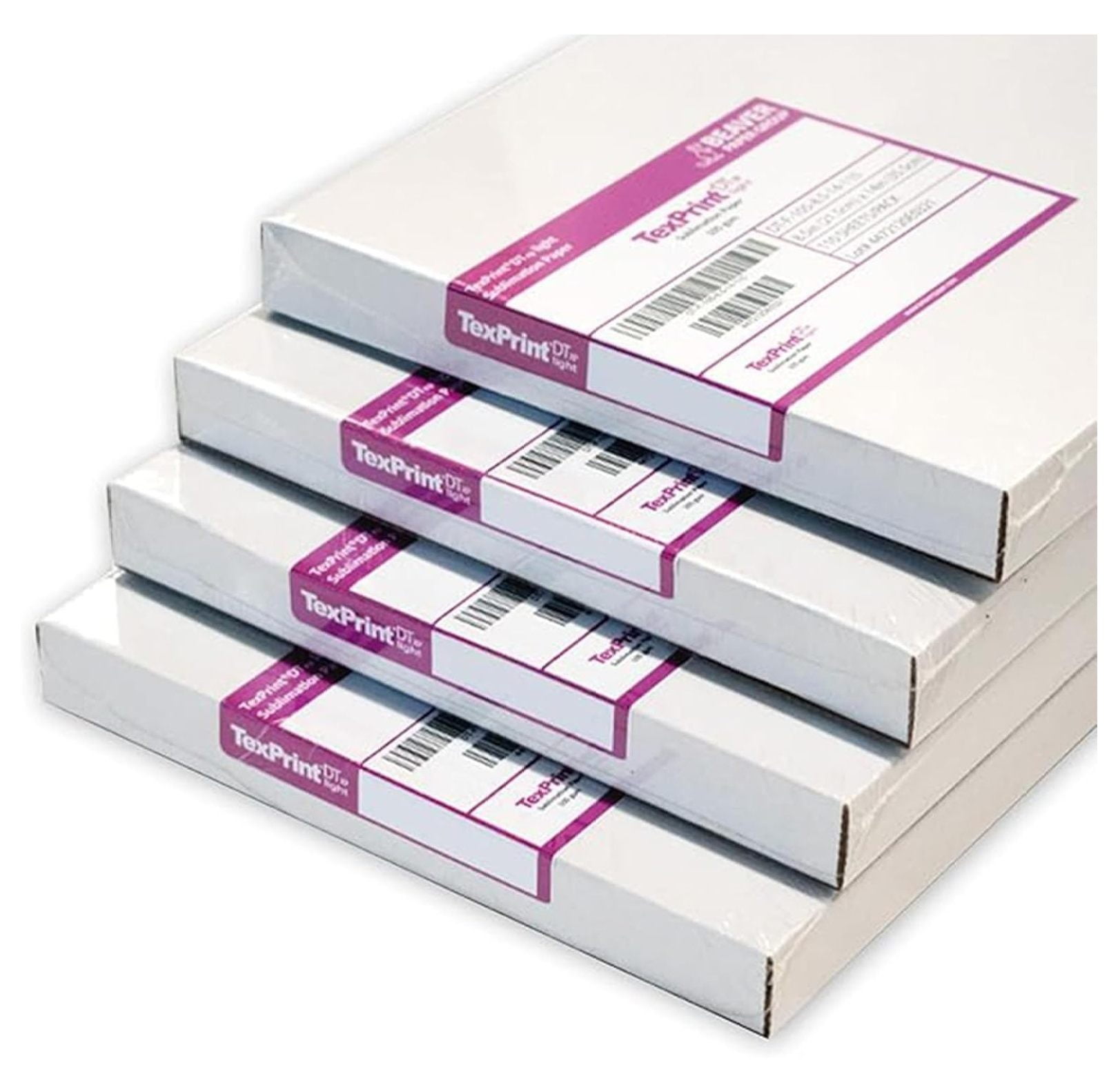 Beaver TexPrint DT Light -Replaces XP- All-Purpose High-Release Sublimation Paper for Epson Dye Transfer, SawGrass Approved Sublimation Print Transfer Paper, 110 Sheet Pack (11" x 17", Inches)