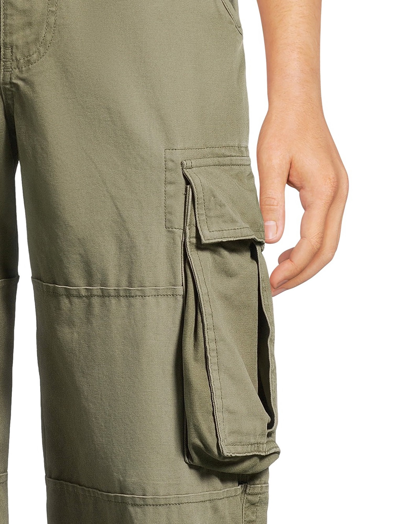 No Boundaries All Gender Wide Leg Cargo Pants, Men's Sizes 28-42