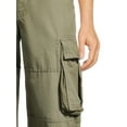 thumbnail image 2 of No Boundaries All Gender Wide Leg Cargo Pants, Men's Sizes 28-42, 2 of 5