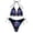 C-Purple383, variant on DHFJKG Bikini Swimsuits For Women Two Piece Set Side Tie Halter Triangle Top Thong Bottoms Summer Pool Party Outfit Stylish Beachwear