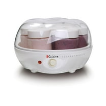 Euro Cuisine YM80 Electric Yogurt maker with 7 glass jars