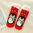 thumbnail image 2 of Women's Christmas Floor Socks Lamb Wool Blanket Socks Winter Socks Confinement Socks Home Socks Sleep Socks Extra Thick Velvet Women's Socks, 2 of 5