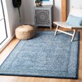thumbnail image 2 of SAFAVIEH Capri Blair Diamond Wool Area Rug, Navy, 5' x 8', 2 of 7