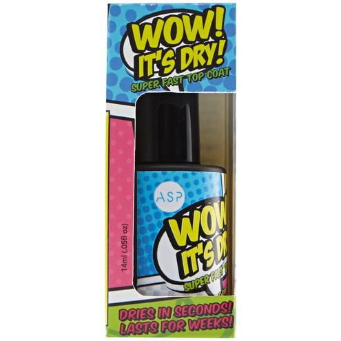 Esmalte para uñas ASP WOW It's Dry Top Coat 14 ml