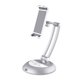 thumbnail image 1 of Soporte para teléfono móvil de mesa Soporte ajustable para teléfono con altavoz Herramienta de soporte para teléfono móvil para el hogar, plateado Vogacara EL4852-02B, 1 of 2