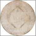 thumbnail image 3 of Nourison Astra Machine Washable 7'10" x Round Beige Vintage Indoor Rug, 3 of 9