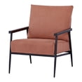 thumbnail image 6 of A&D Home Parker Polyester Corduroy Accent Chair, Orange, 6 of 8