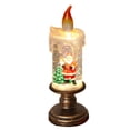 thumbnail image 1 of Advancent Globo navideño, árbol de Navidad con muñeco de nieve LED sin parpadeo, esquema de color elegante y sencillo, resistente al agua y Kits de decoración para fiestas Estilo mayor, 1 of 6