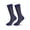 Navy, variant on 2 Pairs Mens Ultra Thin Sheer Dress Socks Soft Nylon Mid Calf Silky Transparent Summer Cool Business Socks Work Trouser Sox