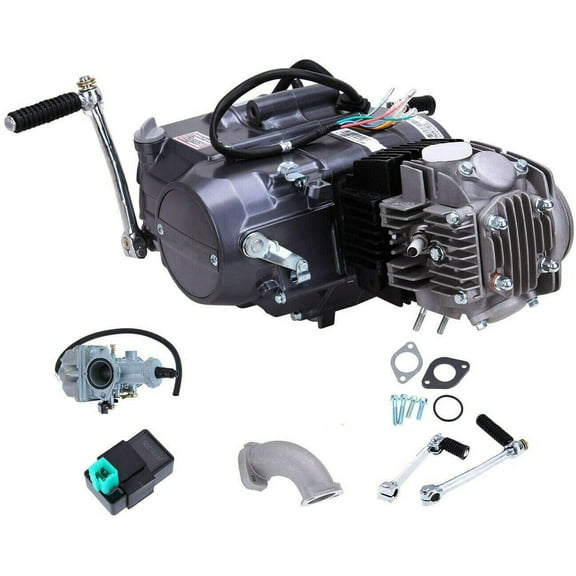 FETCOI 125CC 4-stroke Gasoline Engine Oil 4-speed Manual Clutch Dirt Bike Engine Kit