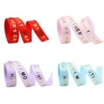 thumbnail image 5 of Dujiujun 1 Roll Packing Ribbon Gilding Letter Design DIY 10 Yards Mother's Day Bouquet Wrapping Satin Webbing Souvenirs Supplies, 5 of 8