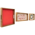 thumbnail image 5 of Northlight Wooden "Merry Christmas" Plaques and Serving Tray with Handles - 16" - Set of 3, 5 of 9