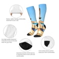 thumbnail image 3 of Masiiu Bluey Print Adult Crew socks, Comfortable Novelty Colorful Patterned, Breathable, Stylish Colorblock for Men Women, 3 of 6