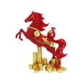 thumbnail image 2 of Colección de decoración de estatuas de caballo de resina, decoración de centro de mesa, inauguración de la casa Rojo, 2 of 7