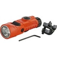88901 Vantage 180 X Helmet Mounted and Right Angle Firefighter Flashlight with Helmet Bracket