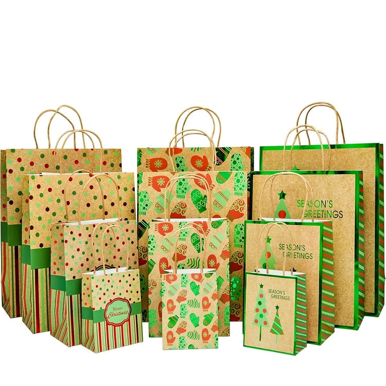 Heavy duty online christmas gift bags