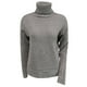 thumbnail image 2 of Gibobby Suéteres mujer, Suéter de punto delgado de lana de cachemira con cuello alto para mujer, suéter de punto para mujer(Gris,CH), 2 of 4