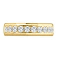 thumbnail image 3 of 1 Carat Diamond Unisex Wedding Band Ring in 14K Yellow Gold (Ring Size 11.75), 3 of 3