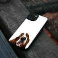thumbnail image 4 of WIRESTER Shockproof Soft Rubber Cover Case for Apple iPhone 15 6.1" 2023 (NOT FIT Apple iPhone 15 Plus 6.7" 2023), Basset Hound Dog, 4 of 5