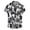 Black, variant on Shirts for Men Hawaiian Vintage Printed Short Sleeve Button Down Shirts Casual Lightweight Beach Shirt