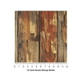 thumbnail image 4 of Rwraps Natural Vertical Wood Plank Distressed Cognac Gloss Vinyl Film Wrap 59in x 24ft Vinyl Vehicle, 4 of 9