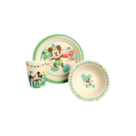 

Disney Mickey Mouse Celebrations 3pc Bamboo Set