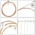 thumbnail image 3 of 6Pcs Acoustics Guitar Strings Folk Guitar Highly Carbon Steel Core Strings, 3 of 14