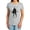 Athletic Heather, variant on Superman Paisley Sihouette Women's T Shirt, Pink, Small