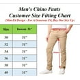 thumbnail image 5 of CHOK 2-Pack Men‘s Flex Stretch Slim Fit Cotton Everyday Chino Pants (31” Inseam), 5 of 5
