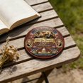 thumbnail image 4 of ZJNGJC Anniversary Keepsake For Couples Wedding Commemorative With Elegant Design Placemat Dining Table Decorative Brown, 4 of 4