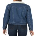 thumbnail image 2 of Wrangler® Women‘s Classic Denim Sherpa Jacket, 2 of 6