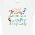 thumbnail image 4 of Inktastic Lacrosse Player Like Daddy Boys or Girls Baby Bodysuit, 4 of 5