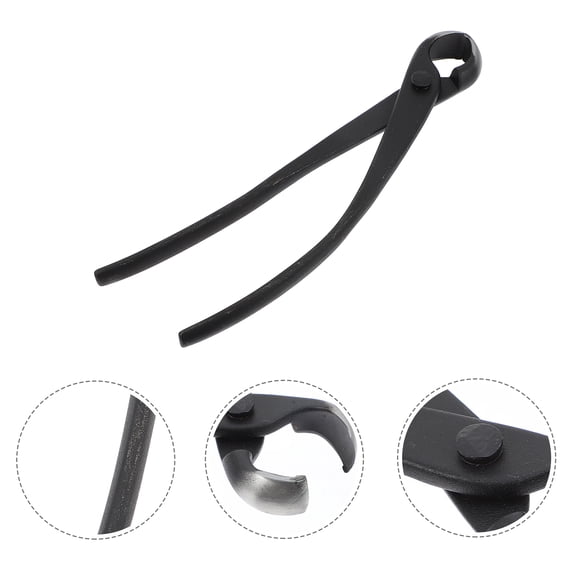 FUTUREORYY 1Pack Japanese Bonsai Cutter Concave Shape for Home Potted Plants and Gardens