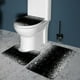 thumbnail image 1 of Alfombras de baño, tapete de baño, alfombra de área, alfombras para sala de estar, baño, tapete de piso superabsorbente, tapete de baño antideslizante de tres piezas, tapete de piso en forma de U, tap, 1 of 6