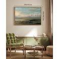 thumbnail image 2 of Drsoum Vintage Wall Art 16x24in Natural Framed Countryside Vast Field Grassland Artwork for Bathroom Office Kitch, 2 of 6