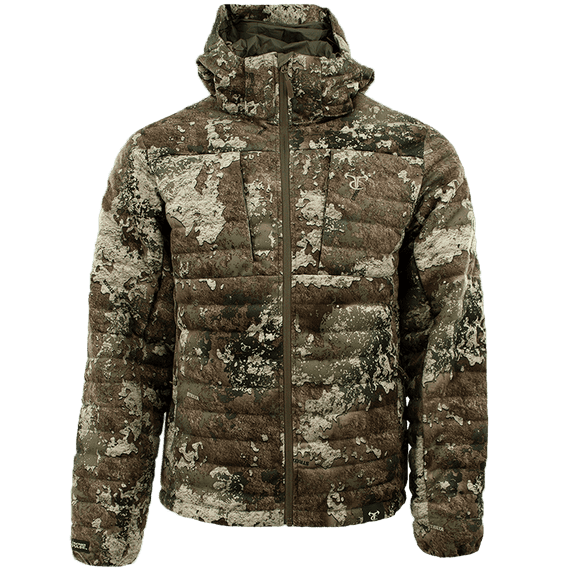 TrueTimber Men's Pulse Adrenaline TrueSuede Down Hunting Parka Waterproof 1-Pack L