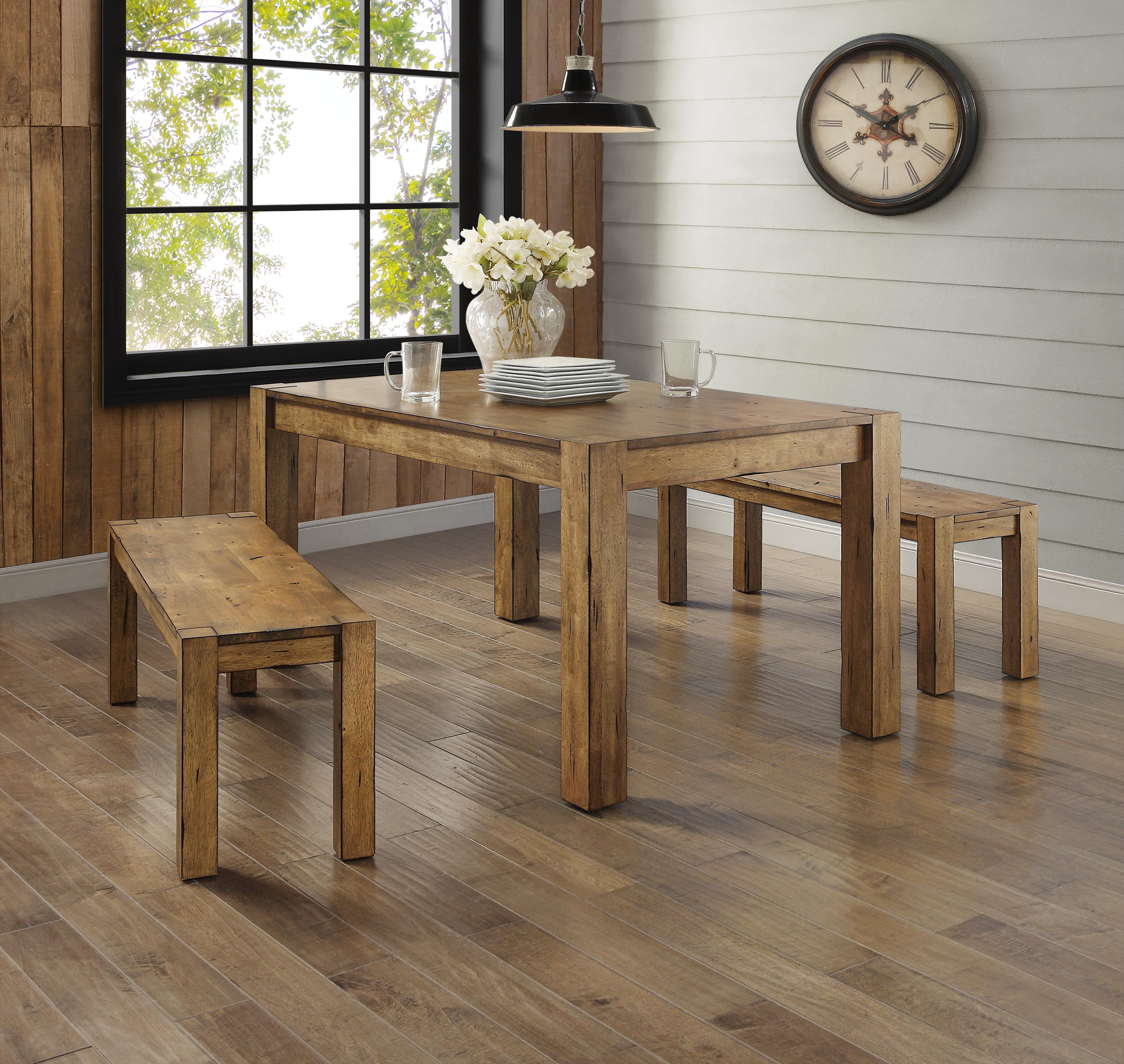 Better Homes And Gardens Bryant Dining Table Rustic Brown