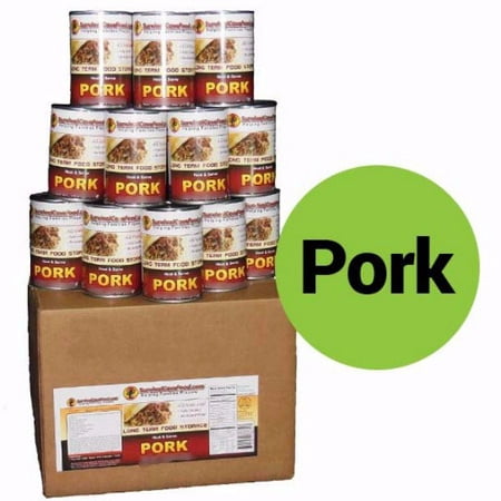 Survival Cave Canned Pork Food-1 case (12