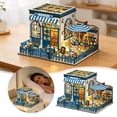 thumbnail image 6 of DIY Miniature Dollhouse 3D Wooden Puzzle Ocean-Themed Architectural Artwork (Adult Edition) Immersive Handcrafting Experience Therapeutic Home Decor, 6 of 7