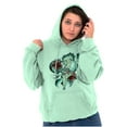 thumbnail image 3 of Betty Boop Cartoon Cutie Tattoo Hoodie Sweatshirt Women Brisco Brands S, 3 of 6