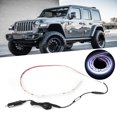 thumbnail image 4 of Barra De Luces Para Camiones, Tira De Luces Para Automóviles Fácil De Instalar, Barra De Luces Para Camiones De Silicona 6000K, Mantenimiento En Forma Para JEEP JL 18+, 4 of 8