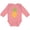Mauve, variant on Summer Pineapple Boys or Girls Long Sleeve Baby Bodysuit