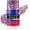 Multicolor-3, variant on PiGOGI Red White and Blue Face Hair Glitter Stick,Patriotic USA Flag Star Face Glitter for Independence Day Memorial Day,4th of July Outfits for Women Kids,Fourth of July Accessories,0.56oz