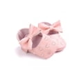 thumbnail image 3 of Lavaport Newborn Baby Girl Soft Crib Shoes Infants Anti-slip Sneaker Prewalker, 3 of 5